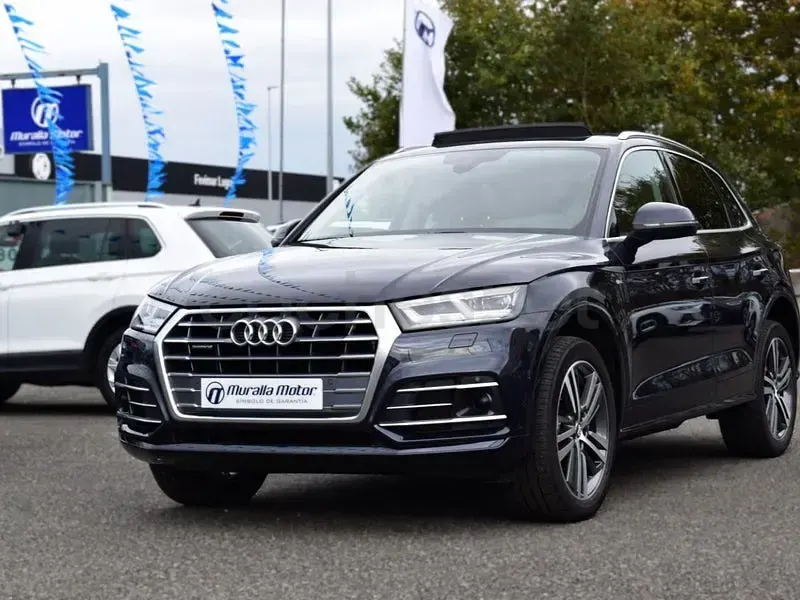 Usado Audi Q5 S-Line 190 CV (139 kW) 2020 Azul SUV