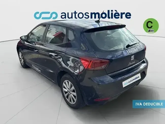 Usado Seat Ibiza Style Plus 110 CV (80 kW) 2022 Azul Utilitario