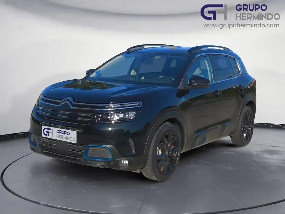 Usado Citroën C5 Aircross Shine 225 CV (165 kW) 2021 Negro SUV