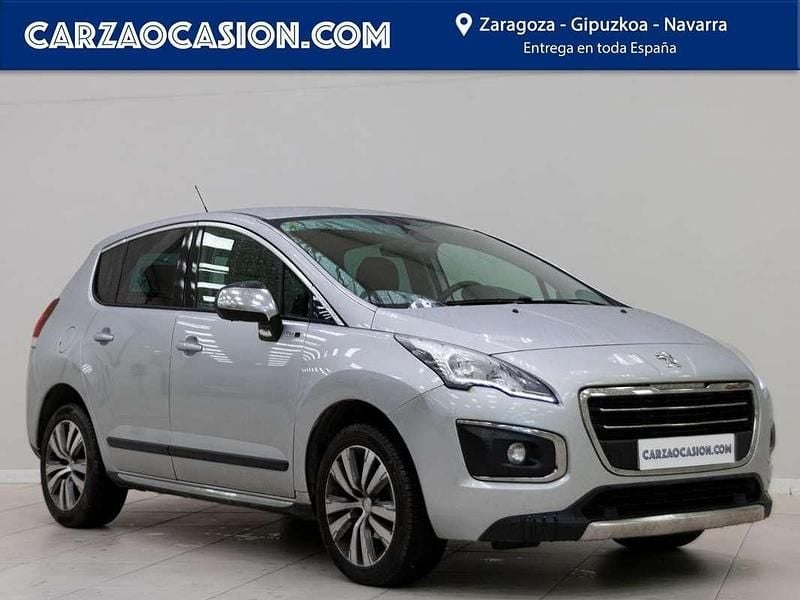 Usado Peugeot 3008 Style 131 CV (96 kW) 2016 Gris Monovolumen