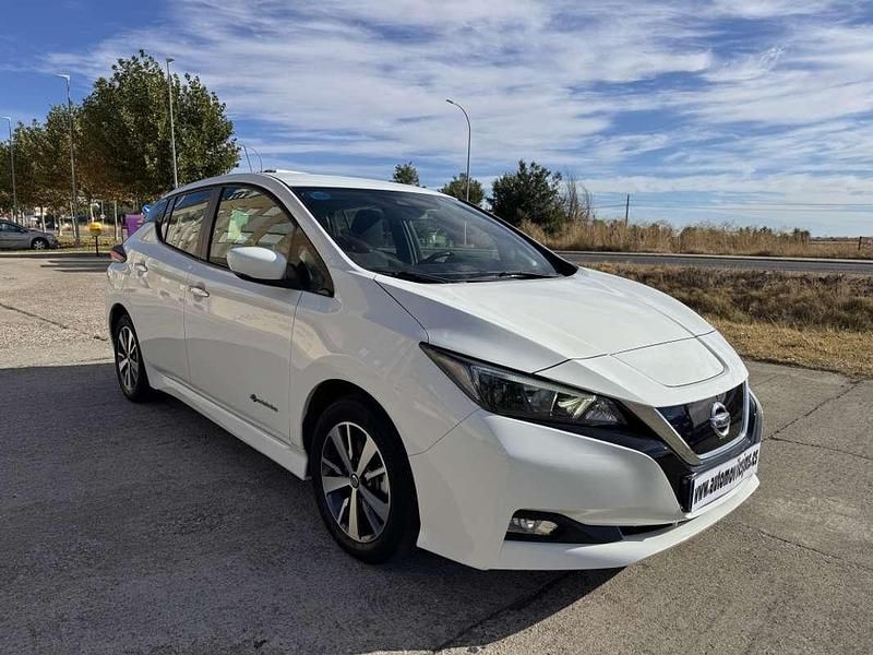 Usado Nissan Leaf Acenta 110 kW (150 CV) 2020 Blanco Utilitario