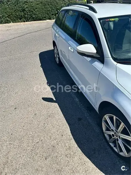 Brugt Skoda Octavia Ambition 105 HK (77 kW) 2015 Hvid Stationcar