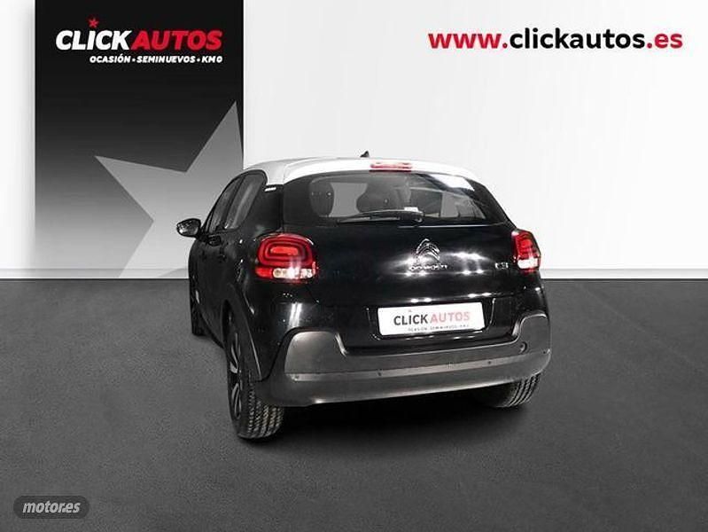 Usado Citroën C3 Feel 83 CV (61 kW) 2022 Negro Utilitario