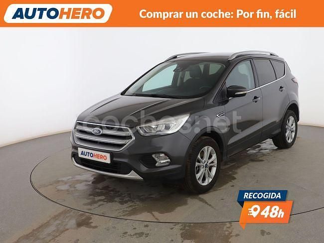 Gris Usado 2018 Ford Kuga Titanium SUV | 15.299 € (Precio justo) - Imagen 1/3