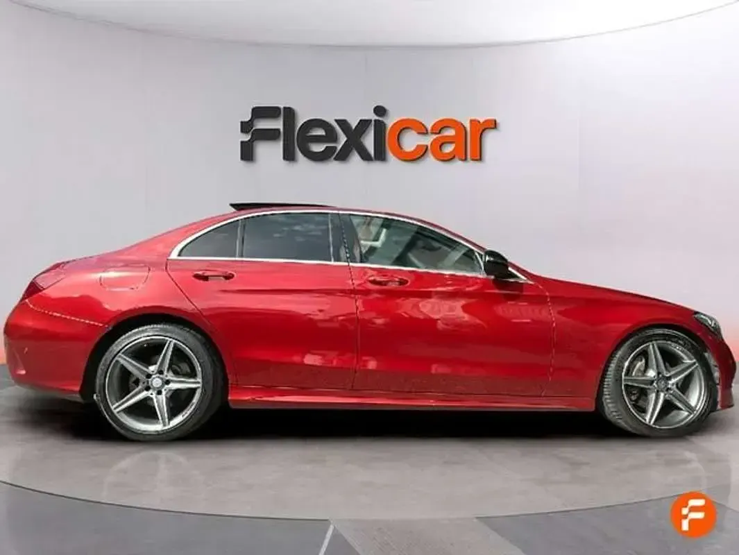 Usado Mercedes C220 170 CV (125 kW) 2017 Rojo Berlina