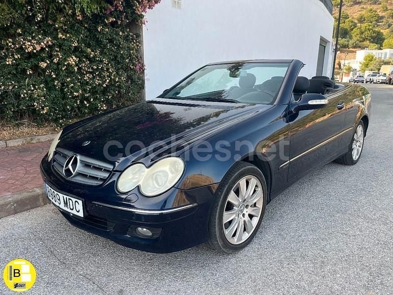 Azul Usado 2006 Mercedes CLK320 Avantgarde Descapotable | 9500 € (Precio justo) - Imagen 1/4