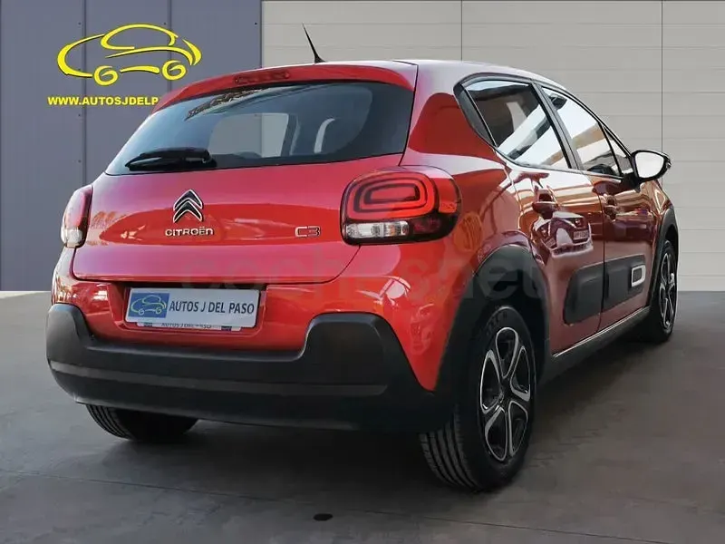 Usado Citroën C3 Feel 83 CV (61 kW) 2022 Granate Utilitario
