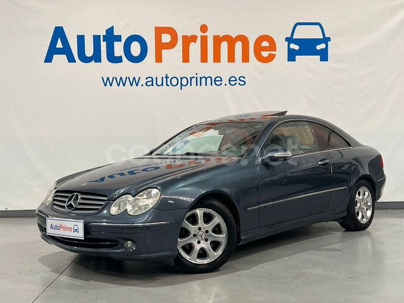 Azul Usado 2004 Mercedes CLK240 Elegance Coupe | 6970 € (Precio justo) - Imagen 1/4