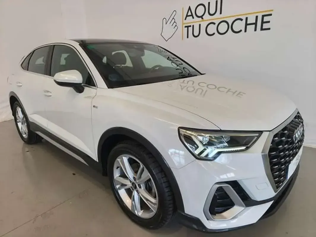 Usado Audi Q3 Sportback S-Line 150 CV (110 kW) 2022 Blanco SUV