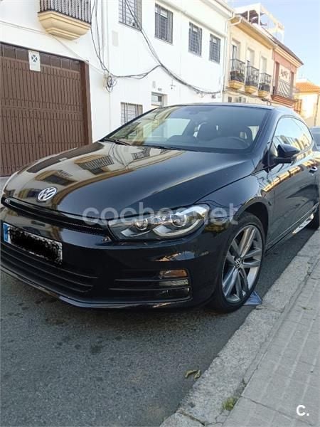 Usado VW Scirocco R-line 150 CV (110 kW) 2014 Negro Coupe