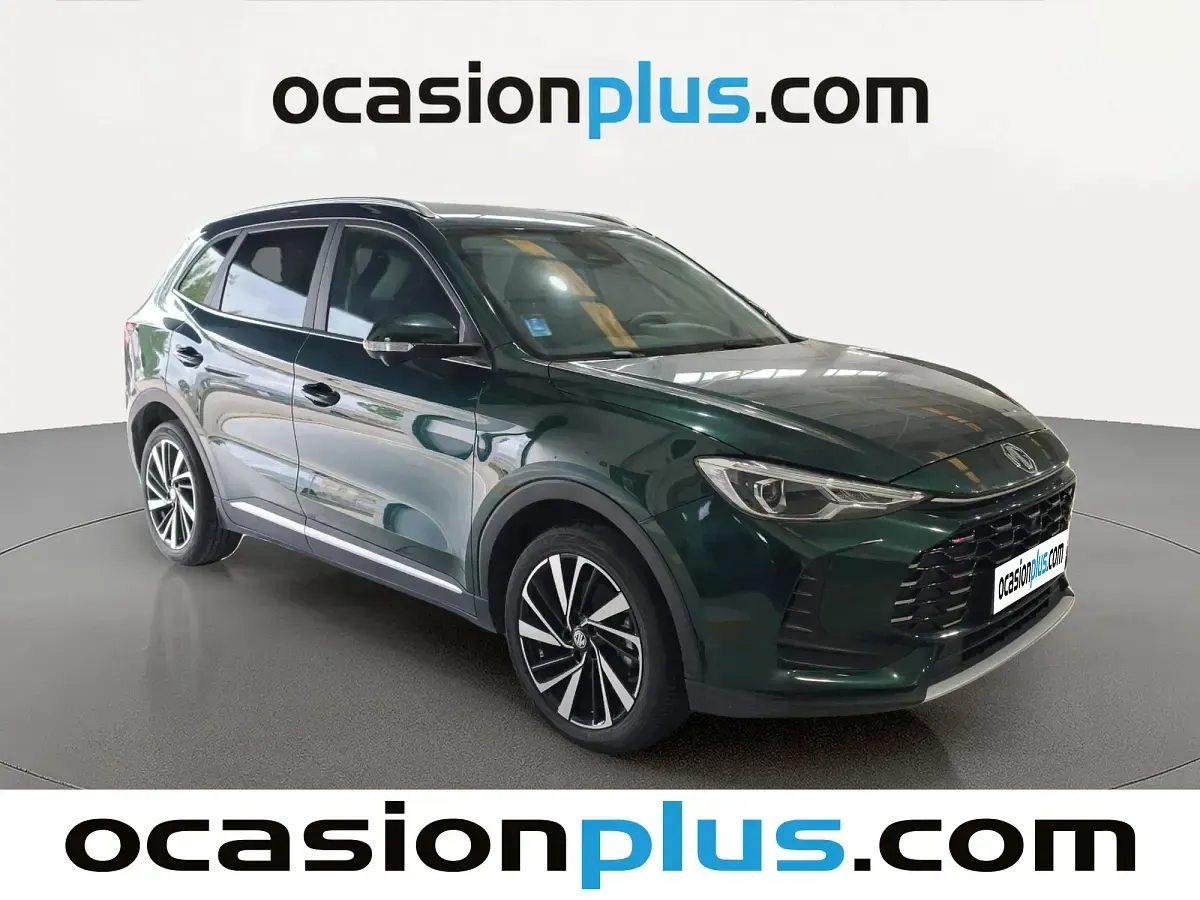 Usado MG ZS Luxury 197 CV (144 kW) 2025 Verde SUV
