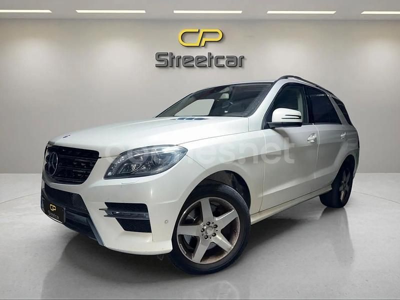 Blanco Usado 2013 Mercedes ML350 SUV | 19.490 € (Buen precio) - Imagen 1/4