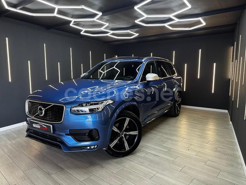 Azul Usado 2018 Volvo XC90 R-Design SUV | 33.990 € (Precio justo) - Imagen 1/4