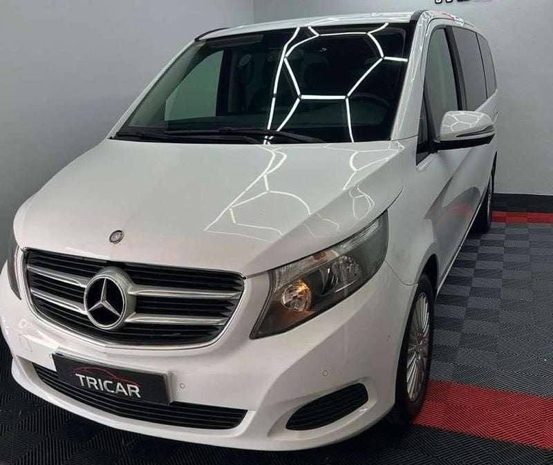 Usado Mercedes V220 Avantgarde 163 CV (119 kW) 2019 Blanco Monovolumen