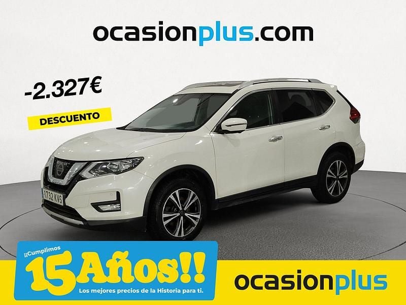 Blanco Usado 2019 Nissan X-Trail N-Connecta SUV | 21.090 € (Precio justo) - Imagen 1/4