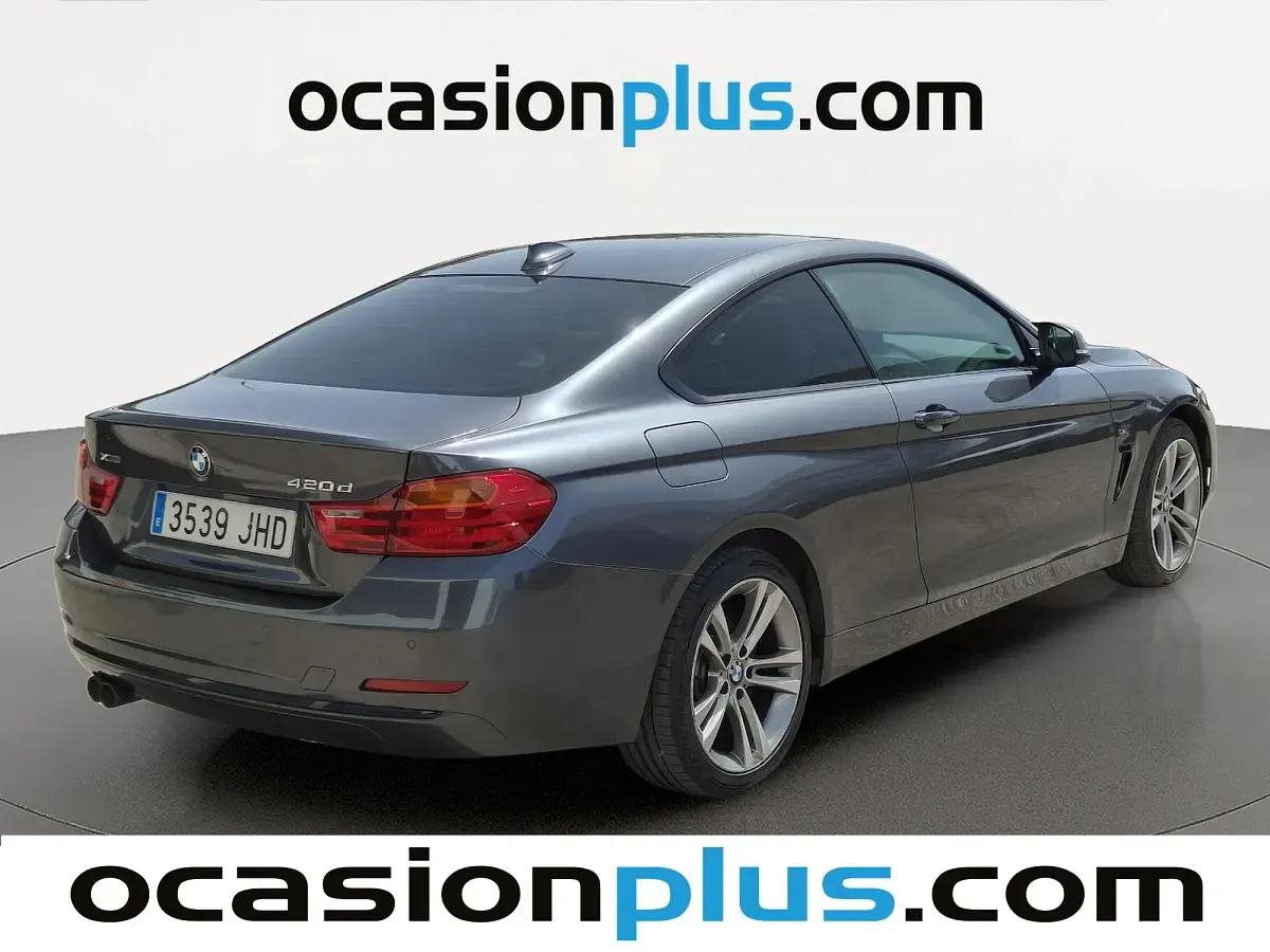 Usado BMW 420 190 CV (139 kW) 2015 Gris Coupe