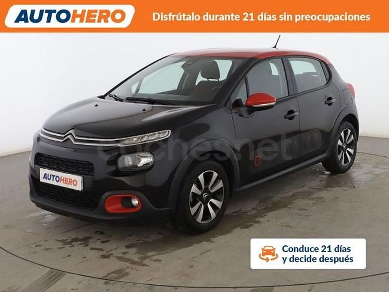 Negro Usado 2018 Citroën C3 Feel Berlina | 8199 € (Precio justo) - Imagen 1/3
