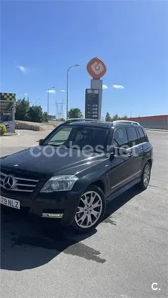 Usado Mercedes GLK220 170 CV (125 kW) 2011 Negro SUV