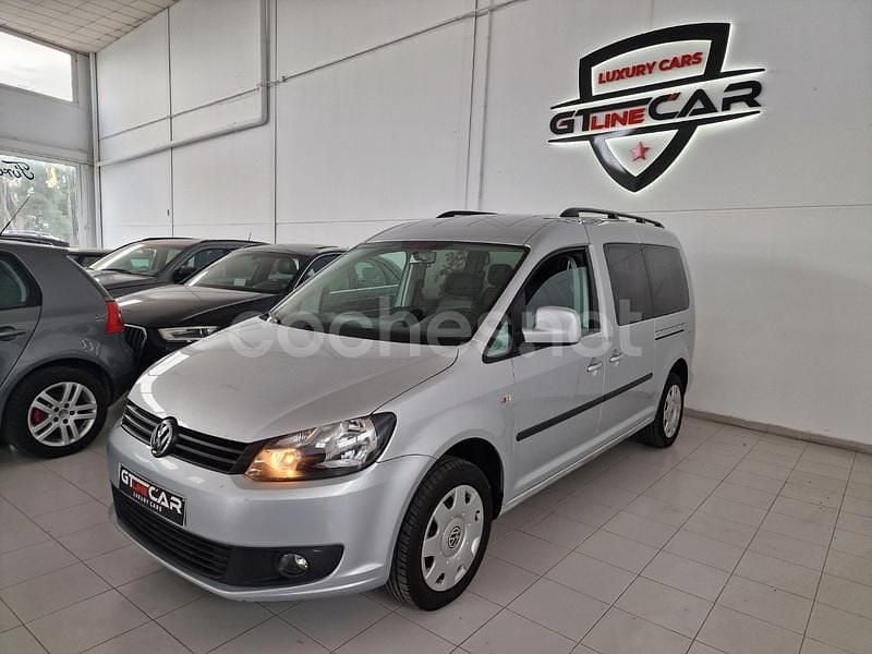 Usado VW Caddy Comfortline 102 CV (75 kW) 2012 Gris / plata Monovolumen