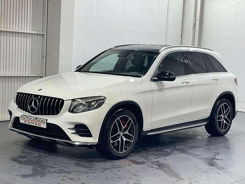 Usado Mercedes GLC250 204 CV (150 kW) 2016 Blanco SUV