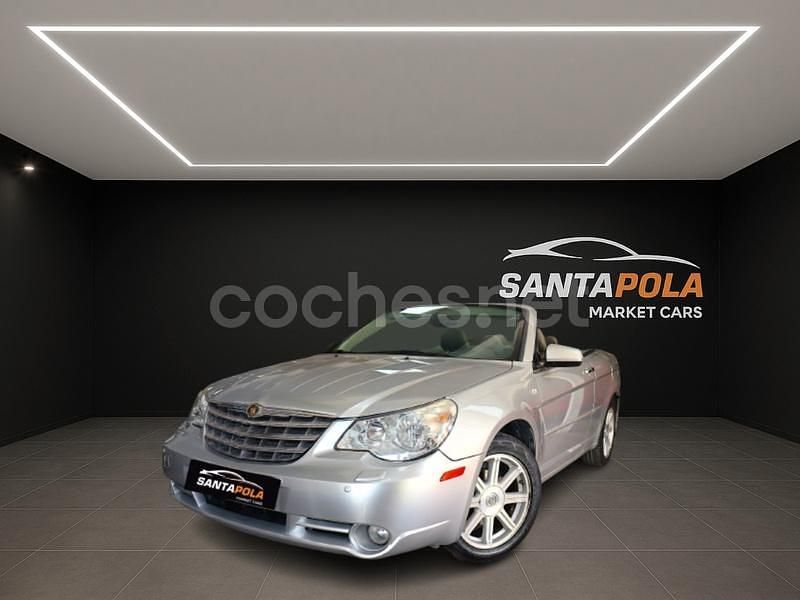 Gris / plata Usado 2008 Chrysler Sebring Cabriolet Limited Descapotable | 6999 € - Imagen 1/4
