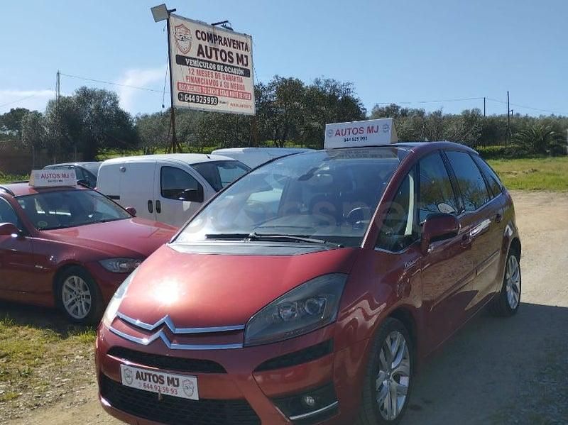 Usado Citroën C4 Picasso Exclusive 110 CV (80 kW) 2007 Granate Monovolumen