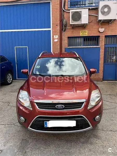 Usado Ford Kuga Trend 136 CV (100 kW) 2008 Rojo SUV