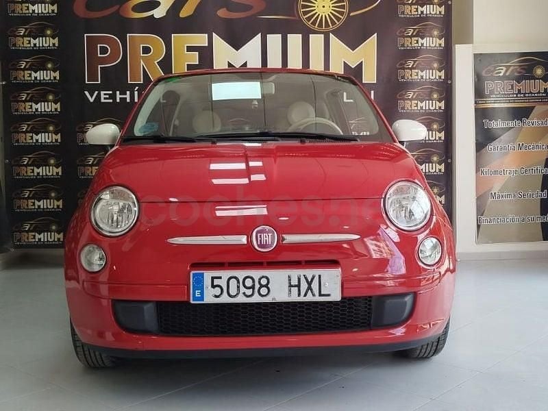 Usado Fiat 500 69 CV (50 kW) 2014 Rojo Berlina