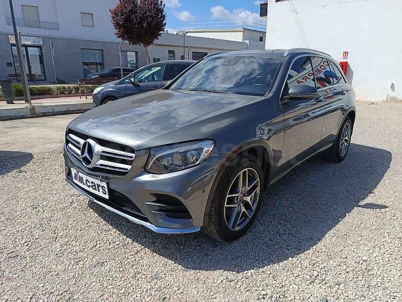Usado Mercedes GLC220 170 CV (125 kW) 2018 Gris / plata SUV