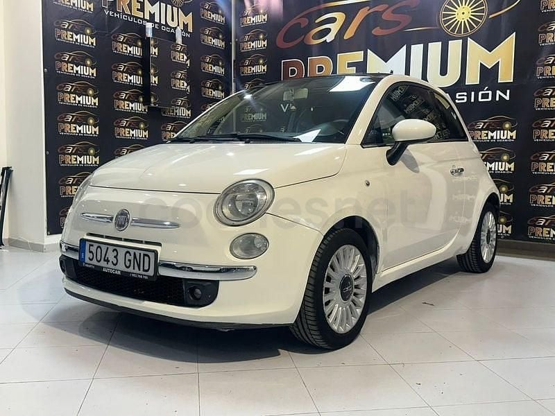Usado Fiat 500 Sport 75 CV (55 kW) 2009 Blanco Descapotable