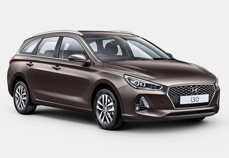 Azul Usado 2018 Hyundai i30 GO! Familiar | 12.999 € (Precio justo) - Imagen 1/4