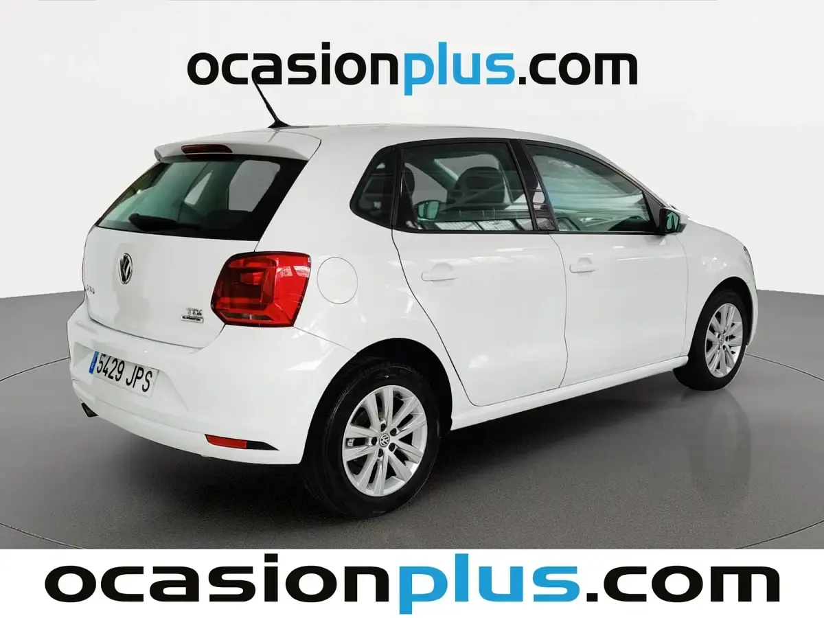 Usado VW Polo Advance 90 CV (66 kW) 2016 Blanco Utilitario