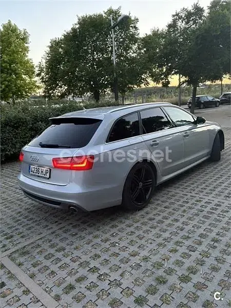 Usado Audi A6 204 CV (150 kW) 2012 Gris / plata Familiar