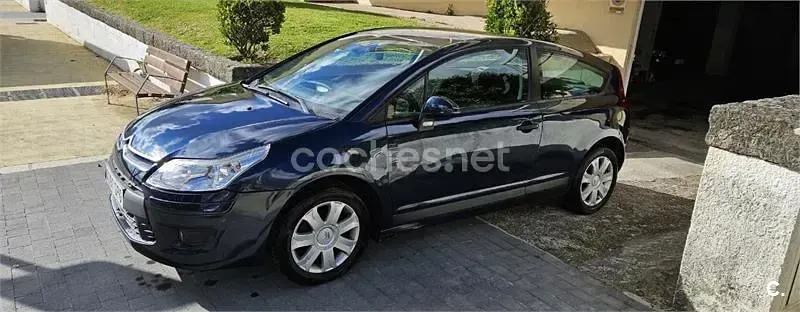 Usado Citroën C4 Exclusive 110 CV (80 kW) 2009 Azul Berlina