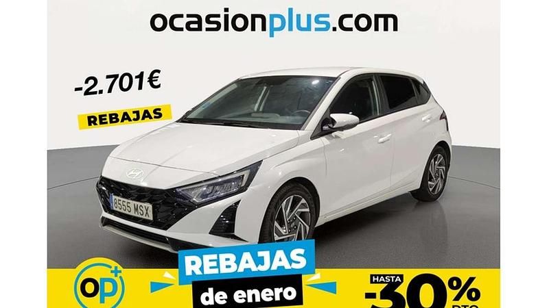 Blanco Usado 2024 Hyundai i20 Utilitario | 17.682 € (Precio justo) - Imagen 1/4