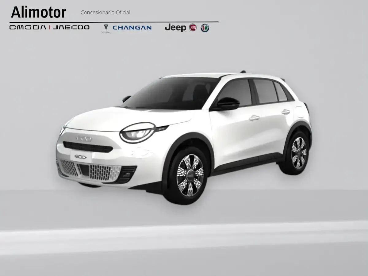 Nowe Fiat 600 100 KM (73 kW) 2025 Biały SUV