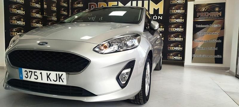 Usado Ford Fiesta Trend 85 CV (62 kW) 2018 Gris Utilitario