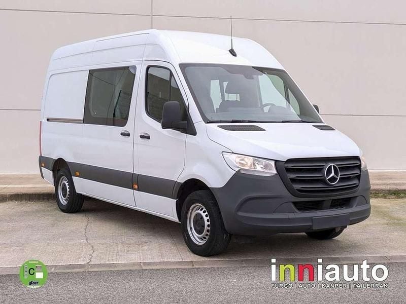 Blanco Usado 2021 Mercedes Sprinter Van | 24.800 € (Precio justo) - Imagen 1/4