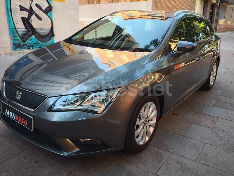 Gris / plata Usado 2015 Seat Leon Style Familiar | 11.490 € (Buen precio) - Imagen 1/4