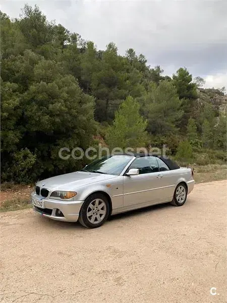 Usado BMW 318 Cabriolet 143 CV (105 kW) 2004 Gris / plata Descapotable