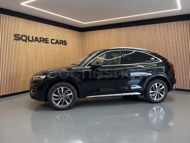 Usado Audi Q5 Sportback S-Line 163 CV (119 kW) 2022 Negro SUV