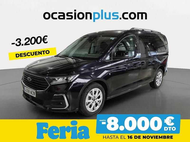 Negro Usado 2025 Ford Tourneo Connect Titanium Monovolumen | 35.200 € (Caro) - Imagen 1/4