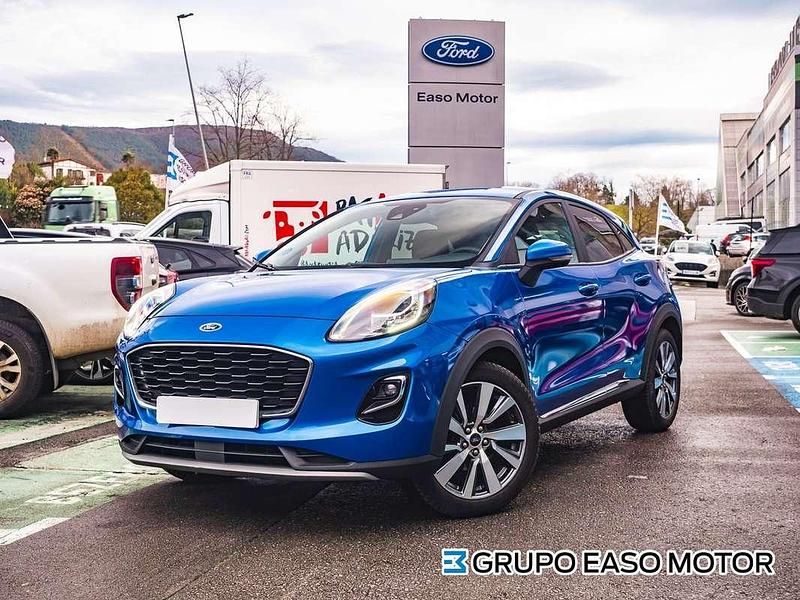 Verde Usado 2021 Ford Puma Gen-E Titanium SUV | 12.900 € (Un poco caro) - Imagen 1/4