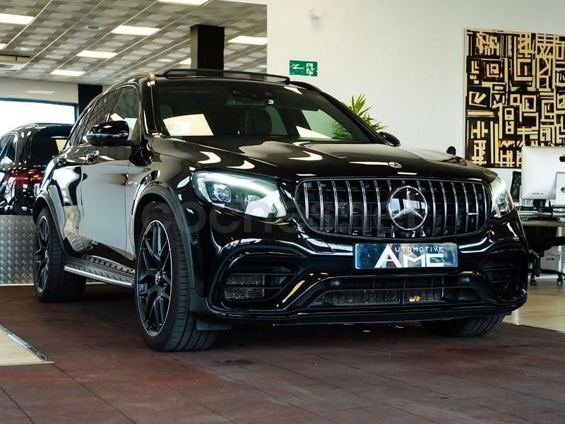 Usado Mercedes GLC63 AMG 476 CV (350 kW) 2020 Negro SUV