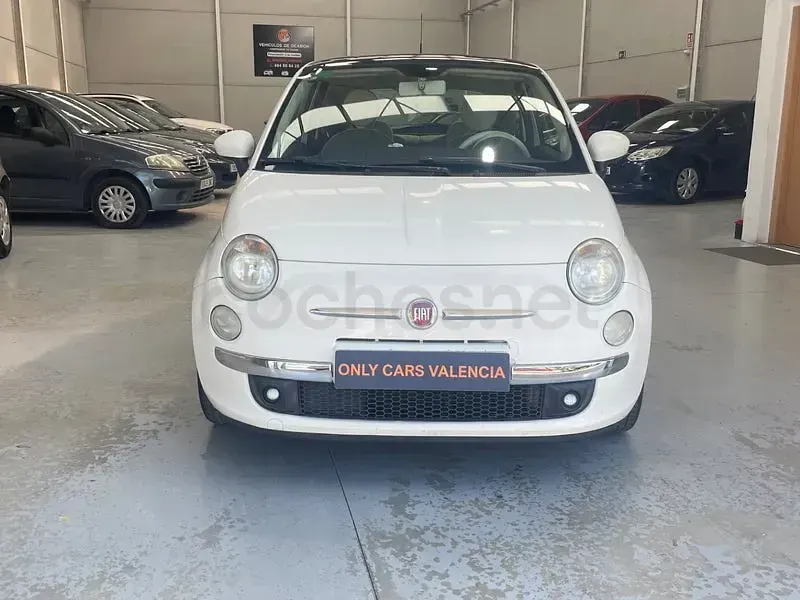 Usado Fiat 500 Lounge 69 CV (50 kW) 2010 Blanco Berlina