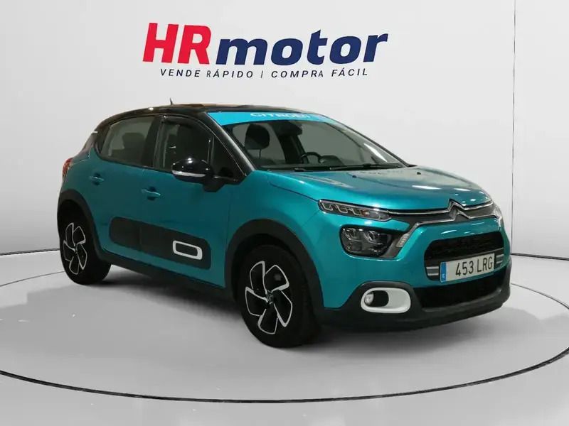Azul Usado 2021 Citroën C3 Feel Utilitario | 11.990 € (Precio justo) - Imagen 1/4