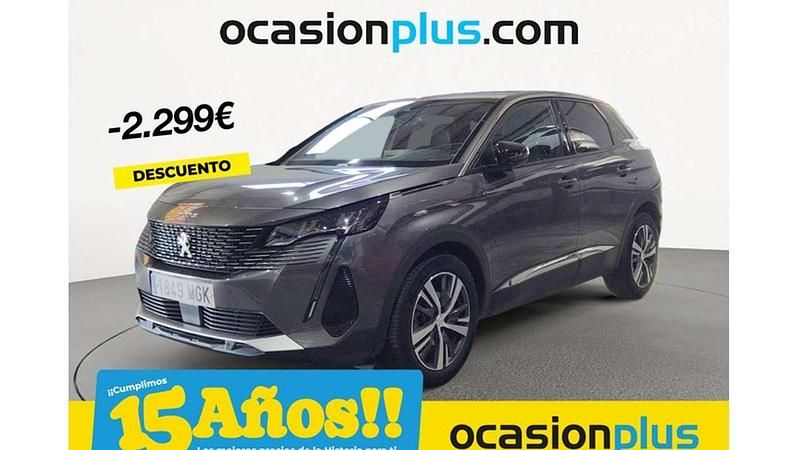 Plateado Usado 2023 Peugeot 3008 Allure Monovolumen | 22.991 € (Buen precio) - Imagen 1/4