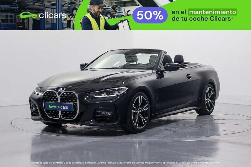 Usado BMW 420 190 CV (139 kW) 2022 Negro Descapotable