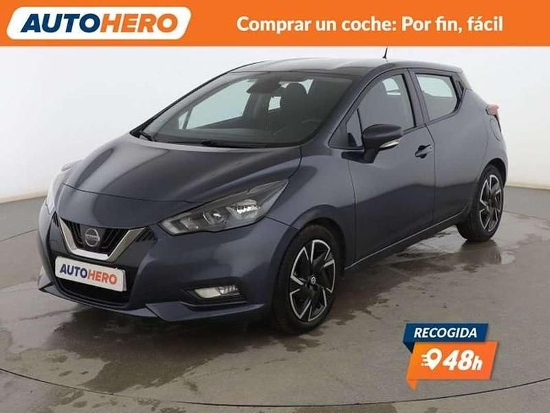Gris Usado 2022 Nissan Micra Acenta Utilitario | 12.181 € (Buen precio) - Imagen 1/3