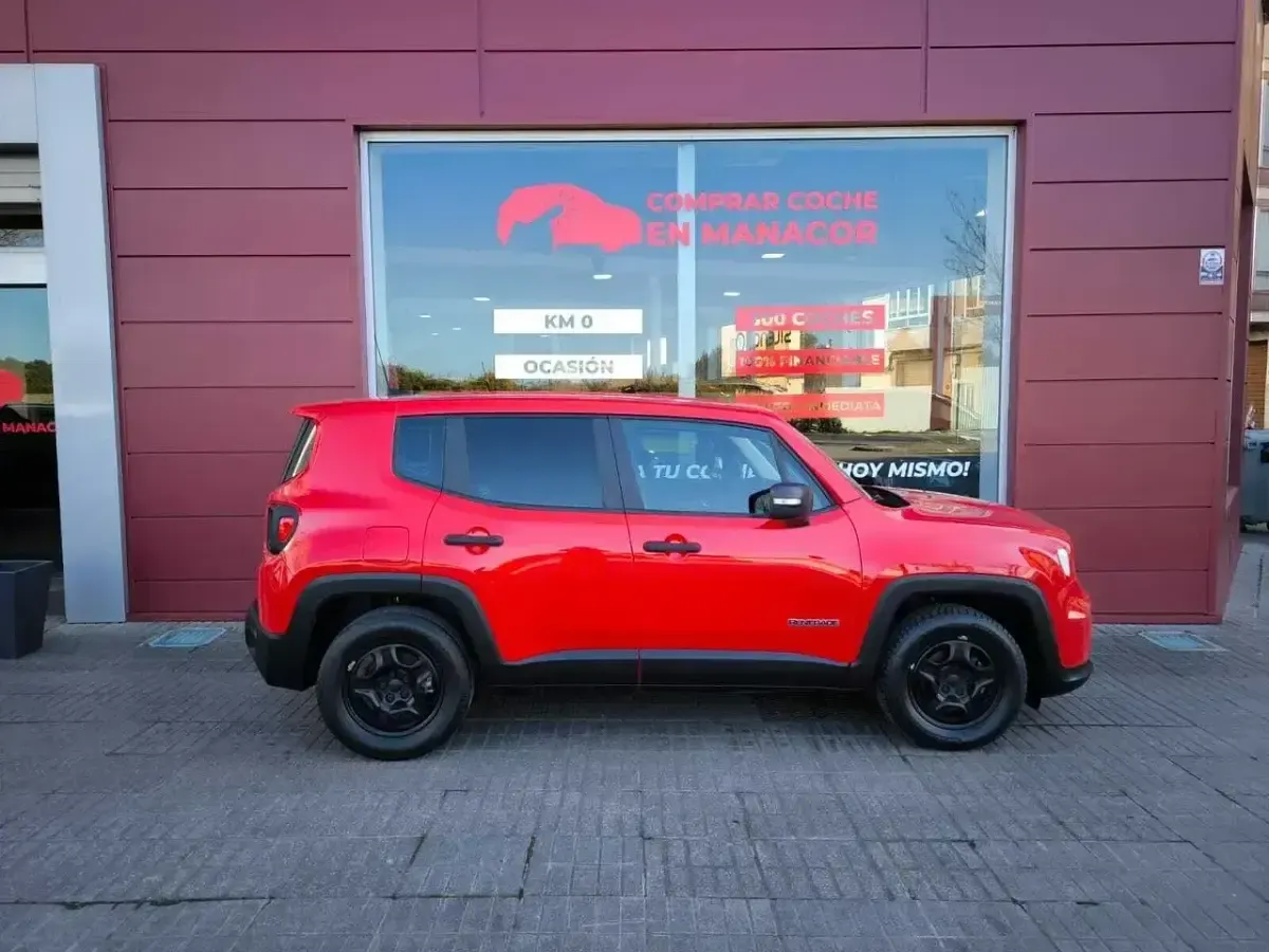 Usado Jeep Renegade Sport 120 CV (88 kW) 2019 Rojo SUV